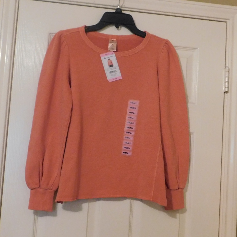 Member's Mark Women's Fashion Sleeve Sweatshirt Size: S
